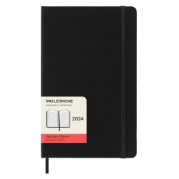 12M Daily Calendar Hardcover Large Black in the group Paper & Pads / Planners / 12-Month Planners at Pen Store (130154)