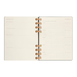 12M Spiral Planner XL Black in the group Paper & Pads / Planners / 12-Month Planners at Pen Store (130210)