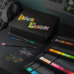Colouring pencils Black Edition 100-set in the group Pens / Artist Pens / Colored Pencils at Pen Store (130952)
