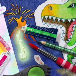 Glow in the dark Glitter 2 Tubes in the group Kids / Kids' Paint & Crafts / Paint for Kids at Pen Store (131681)