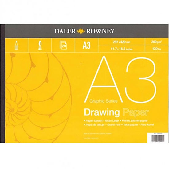Drawing Paper A3 in the group Paper & Pads / Artist Pads & Paper / Drawing & Sketch Pads at Pen Store (101456)