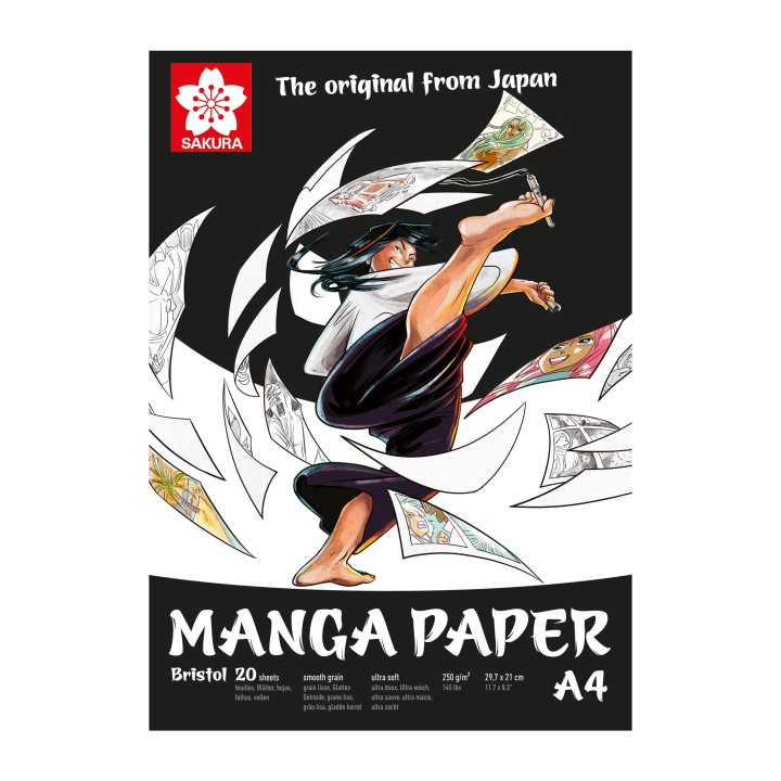 Manga Drawing Pad A4 in the group Paper & Pads / Artist Pads & Paper / Drawing & Sketch Pads at Pen Store (103849)