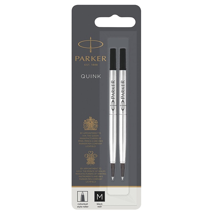Quink Rollerball refill Medium 2-pack in the group Pens / Pen Accessories / Cartridges & Refills at Pen Store (104692_r)