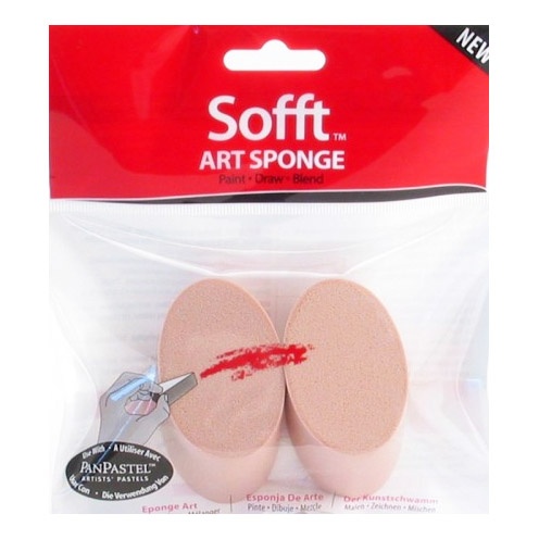 Sofft Art Sponge Round Angle Slice in the group Art Supplies / Art Accessories / Rollers & Sponges at Pen Store (106075)