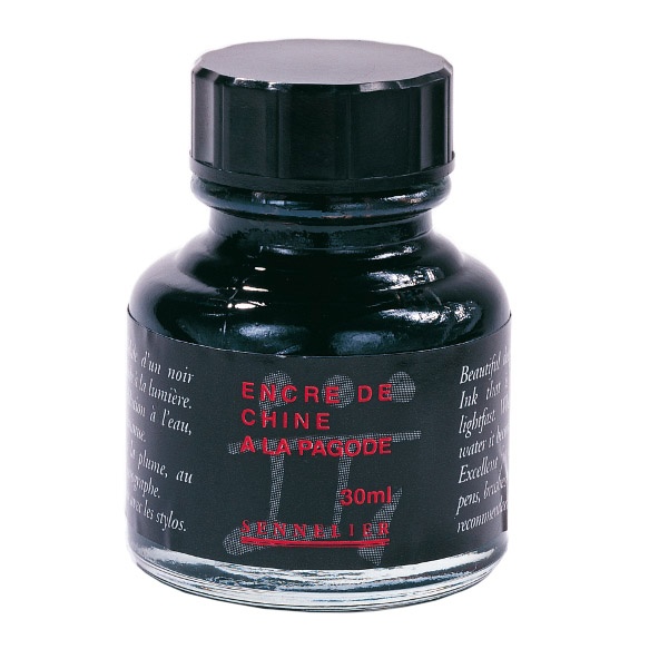 Indian Ink A La Pagode 30 ml in the group Art Supplies / Artist colours / Ink at Pen Store (106213)
