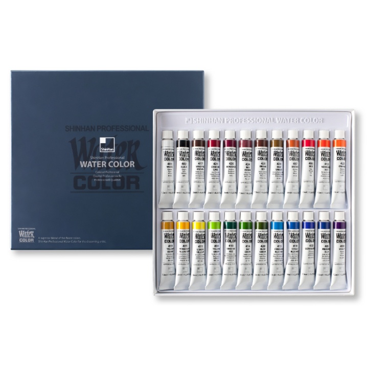 Water Colors PRO 24-set in the group Art Supplies / Artist colours / Watercolor Paint at Pen Store (107247)