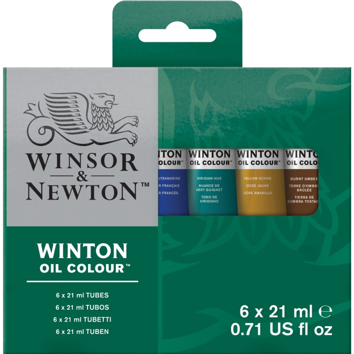 Winton Oil Color Tube Set 6 x 21 ml in the group Art Supplies / Artist colours / Oil Paint at Pen Store (107254)