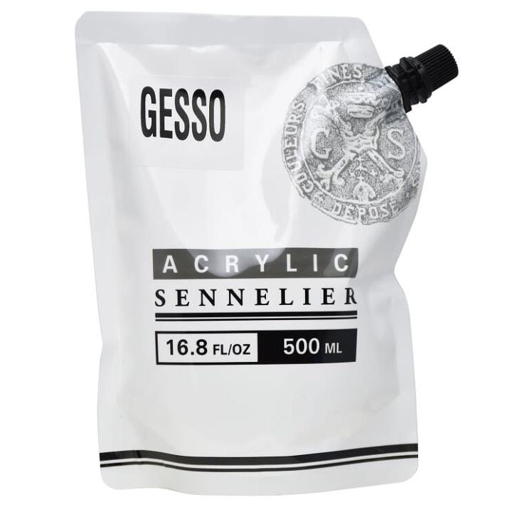Abstract Gesso 500 ml in the group Art Supplies / Mediums & Varnishes / Gessos & Primers at Pen Store (107529)