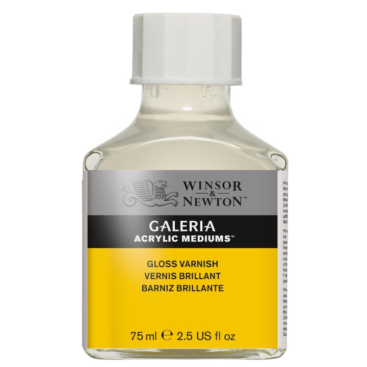 Galeria Gloss Varnish 75 ml in the group Art Supplies / Mediums & Varnishes / Paint Varnishes at Pen Store (107567)