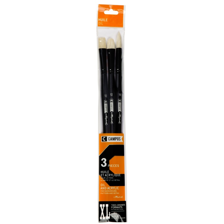 Hog Brush Campus Oil XL in the group Art Supplies / Brushes / Oil Brushes at Pen Store (108375)