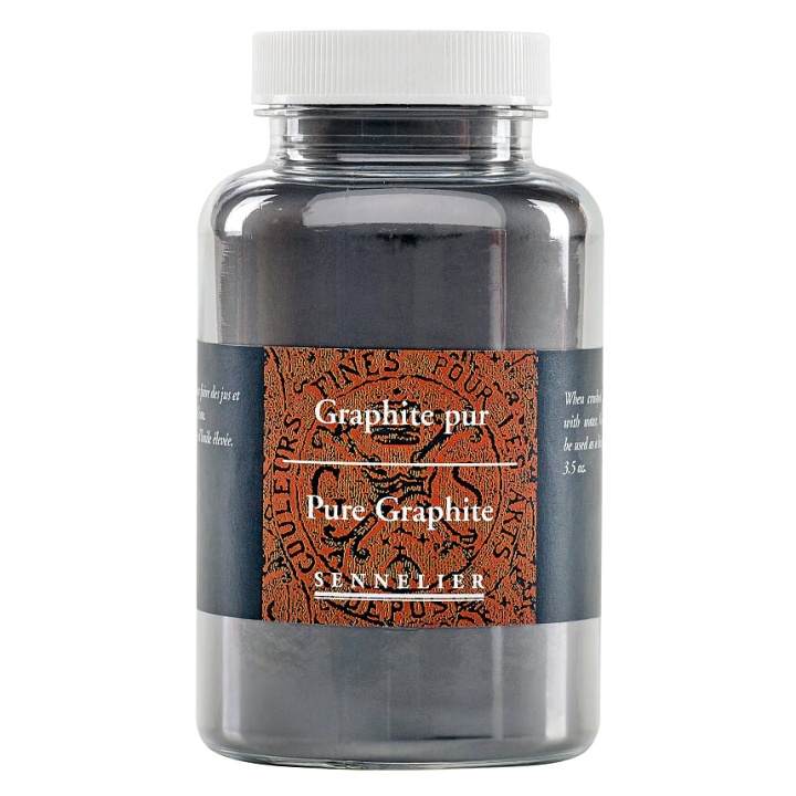 Graphite powder 100 g in the group Art Supplies / Artist colours / Artist Pigment at Pen Store (108746)