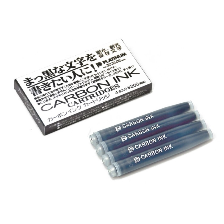 Carbon Ink Cartridge 4 pcs in the group Pens / Pen Accessories / Cartridges & Refills at Pen Store (109788)