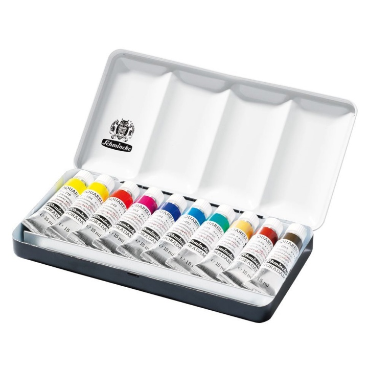 Horadam Aquarell Tube 15ml 10-set in the group Art Supplies / Artist colours / Watercolor Paint at Pen Store (110731)