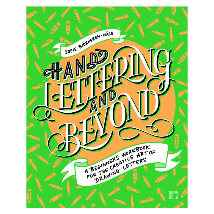 Hand Lettering And Beyond in the group Hobby & Creativity / Books / Art Instruction Books at Pen Store (130074)