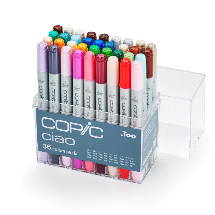 Ciao 36-set E in the group Pens / Artist Pens / Illustration Markers at Pen Store (130897)