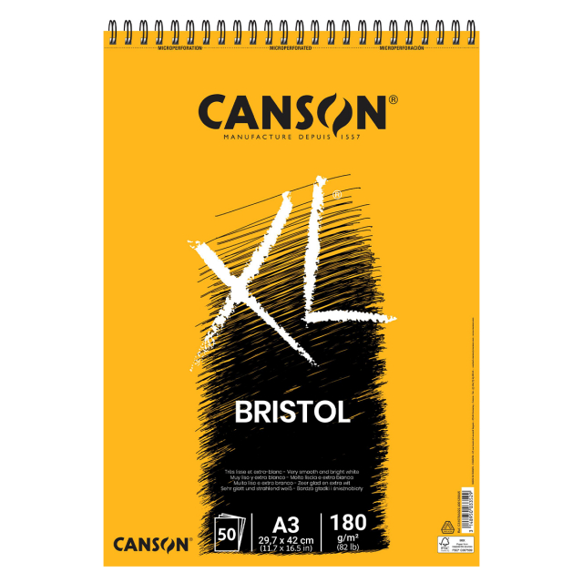 XL Bristol 180g A3