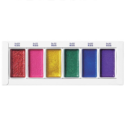 Gansai Tambi 6-set Gem Colors in the group Art Supplies / Artist colours / Watercolor Paint at Pen Store (101102)