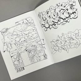 Graffiti Style Coloring Book in the group Hobby & Creativity / Books / Adult Coloring Books at Pen Store (101373)