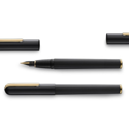 Imporium Black/Gold Fountain pen in the group Pens / Fine Writing / Fountain Pens at Pen Store (101822_r)