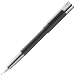 Scala Black Fountain pen in the group Pens / Fine Writing / Engraving at Pen Store (101923_r)