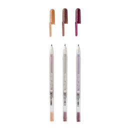 Gelly Roll Metallic Nature 3-pack in the group Pens / Writing / Gel Pens at Pen Store (103590)