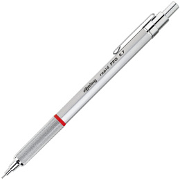 Rapid Pro Mechanical Pencil 0.7 Silver in the group Pens / Writing / Mechanical Pencils at Pen Store (104724)