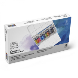 Cotman Tube Water Color Painting box Plus 12x8m in the group Art Supplies / Artist colours / Watercolor Paint at Pen Store (108804)