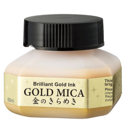 Gold Mica Ink 60 ml in the group Art Supplies / Artist colours / Ink at Pen Store (126928)