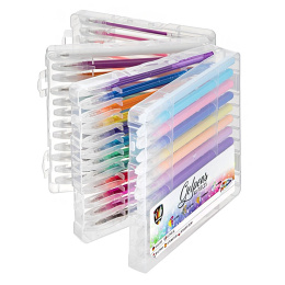 48 Gelpens In Case (Glitter/Neon/Metallic/Pastel) in the group Kids / Kids' Pens / Kid's Writing at Pen Store (128516)