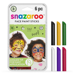 Face Paint Sticks set of 6 in the group Kids / Kids' Paint & Crafts / Face paint at Pen Store (130040)