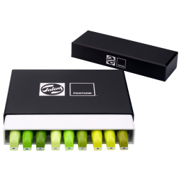 Marker Set of 9 Green Yellow in the group Pens / Artist Pens / Illustration Markers at Pen Store (130488)