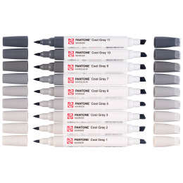 Marker Set of 9 Cool Gray in the group Pens / Artist Pens / Illustration Markers at Pen Store (130490)