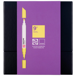 Marker Set of 9 Pastel in the group Pens / Artist Pens / Illustration Markers at Pen Store (130495)