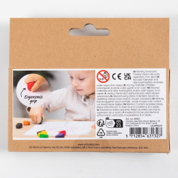 Bean Crayons Pack of 12 in the group Kids / Kids' Pens / Crayons for Kids at Pen Store (130555)