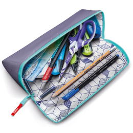 Pencil case XXL Purple in the group Pens / Pen Accessories / Pencil Cases at Pen Store (130674)