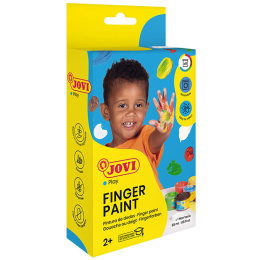 Finger Paint 6x35 ml Base colours (2 years+) in the group Kids / Kids' Paint & Crafts / Finger Paint at Pen Store (131125)